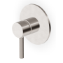 PAN DUSCHMISCHER O. UMSCHALTER GEBÜRSTETES NICKEL