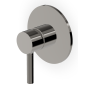 PAN DUSCHMISCHER O. UMSCHALTER METAL SCHWARZ