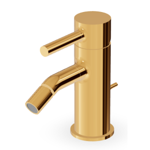 PAN BIDETMISCHER MIT ABLAUF GOLD