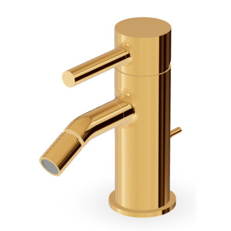 PAN BIDETMISCHER MIT ABLAUF GOLD