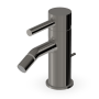 PAN BIDET-MISCHER MIT ABLAUF METAL BLACK