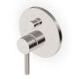 PAN DUSCHMISCHER MIT UMSCHALTER GEBÜRSTETES NICKEL