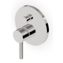 PAN DUSCHMISCHER MIT UMSCHALTER NICKEL