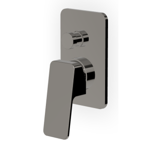 JINGLE DUSCHMISCHER MIT UMSCHALTER METAL SCHWARZ