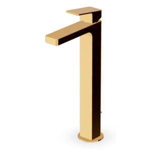 JINGLE VERLÄNGERTER WASCHBECKENMISCHER MIT ABLAUF GOLD