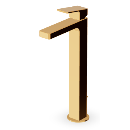 JINGLE VERLÄNGERTER WASCHBECKENMISCHER MIT ABLAUF GOLD