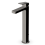 JINGLE VERLÄNGERTER WASCHBECKENMISCHER MIT ABLAUF METAL BLACK