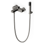 JINGLE WANNE-DUSCHE MISCHER AUSSEN METAL SCHWARZ