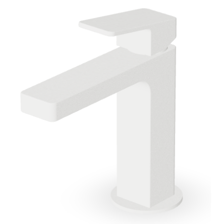 JINGLE WASCHBECKENMISCHER OHNE ABLAUF WEISS MATT STRUKTURIERT