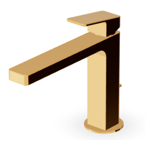 JINGLE WASCHBECKENMISCHER MIT ABLAUF GOLD