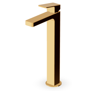 JINGLE HOHER WASCHBECKENMISCHER OHNE ABLAUF GOLD