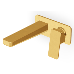 JINGLE WAND-WASCHBECKENMISCHER 180MM GEBÜRSTETES GOLD