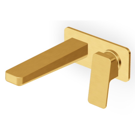 JINGLE WAND-WASCHBECKENMISCHER 180MM GEBÜRSTETES GOLD
