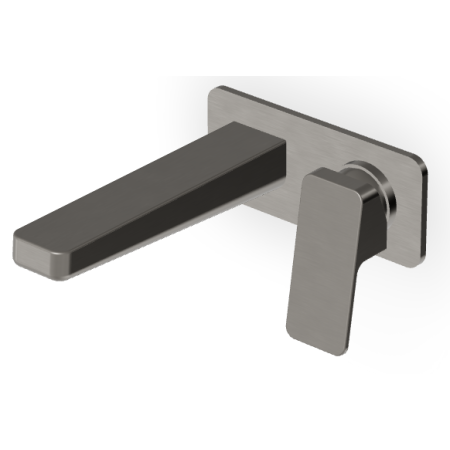 JINGLE WAND-WASCHBECKENMISCHER 180MM METAL SCHWARZ GEBÜRSTET