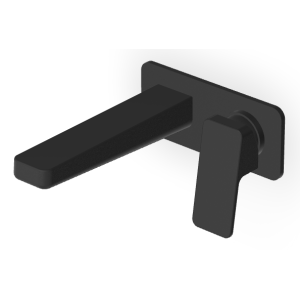 JINGLE WAND-WASCHBECKENMISCHER 180MM MATT SCHWARZ STRUKTURIERT