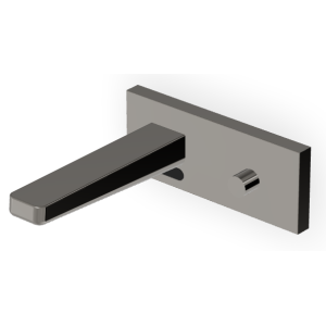 JINGLE WASCHBECKENMISCHER OHNE ABLAUF METAL SCHWARZ
