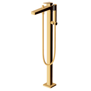 JINGLE FREISTEHENDER WANNMISCHER MIT UMSCHALTER GOLD