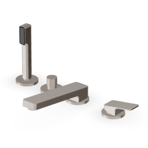 JINGLE WANNENRAND-ARMATUR 4 LÖCHER GEBÜRSTETES NICKEL