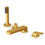 JINGLE WANNENRAND-ARMATUR 4 LÖCHER GEBÜRSTETES GOLD