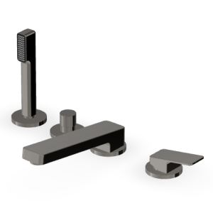 JINGLE WANNENRAND-ARMATUR 4 LOCH METAL BLACK