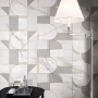 ALLMARBLE_WALL STATUARIO SATIN 40X120 DEKOR CLUB