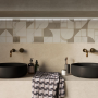 ALLMARBLE_WALL GOLDEN WHITE SATIN 40X120 DEKOR CLUB