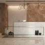 ALLMARBLE_WALL PULPIS LUX 40X120 STRUKTUR PAVÉ 3D Rektifizierte