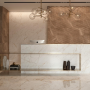 ALLMARBLE_WALL PULPIS SATIN 40X120 STRUKTUR PAVÉ 3D Rektifizierte