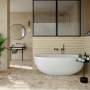 CARACTER_WALL GREIGE STRUTTURA WALLTONE 3D 30X90 Rektifizierte