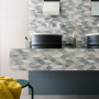 CHALK GREY DECORO ORIGAMI 25X76