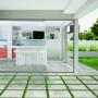 ROCKING WHITE 60X60 Rektifizierte
