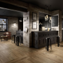 TREVERKTREND ROVERE SCURO 19X150 Rektifizierte