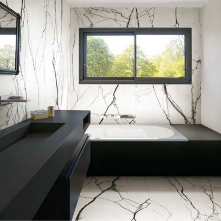 B&W BREACH HIGH-GLOSSY 60X120 Rektifizierte
