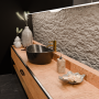 PAN WASCHBECKENMISCHER MIT ABLAUF GOLD