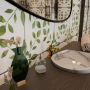 JINGLE WASCHBECKENMISCHER MIT ABLAUF GOLD