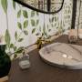 JINGLE WASCHBECKENMISCHER MIT ABLAUF GOLD