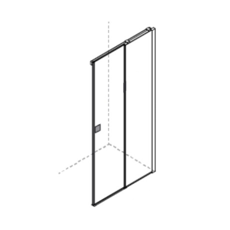 ANTA DX X PERSEO WINKEL 2 SCHIEBETÜREN