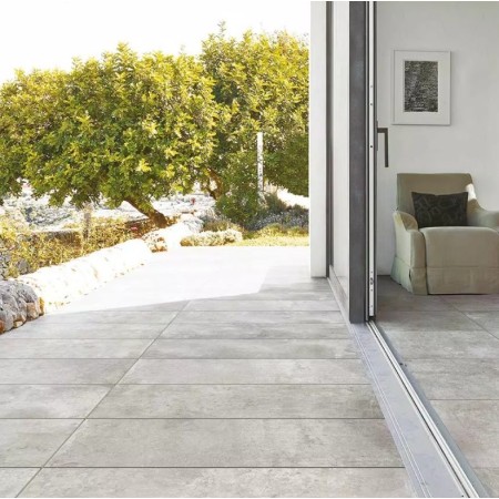 LA ROCHE BLANC STRUTTURATO 40X80 Rektifizierte 9mm