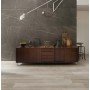 WOODEN TILE GRAY 20X120 Rektifizierte