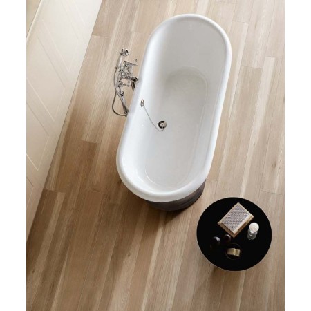 WOODEN TILE ALMOND 20X120 STRUKTURIERT