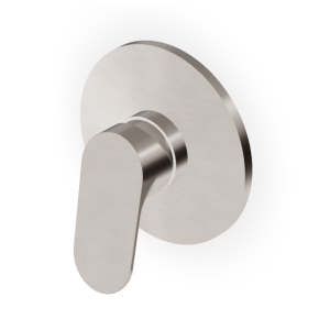 NIKKO EINHEBELMISCHER DUSCHE UNTERPUTZ NICKEL GEBÜRSTET - AUSSENTEIL