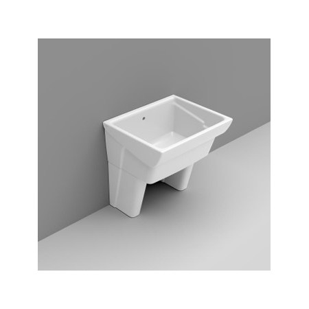 MESSICO PIEDINO PER LAVATOIO 75x61 WEISS