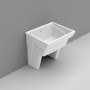 MESSICO PIEDINO PER LAVATOIO 75x61 WEISS