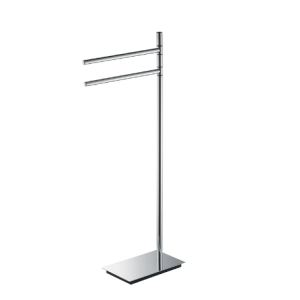 SQUARE STEHLAMPE MIT 2 HANDTUCHHALTERN