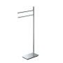 SQUARE STEHLAMPE MIT 2 HANDTUCHHALTERN