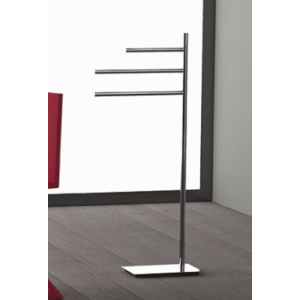 SQUARE STEHLAMPE MIT 3 HANDTUCHHALTERN