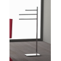 SQUARE STEHLAMPE MIT 3 HANDTUCHHALTERN