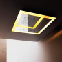 MODULA SOFFIONE A INCASSO A CONTROSOFFITTO 62X62CM MIT WASSERFALL