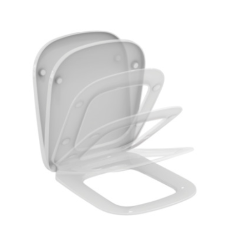 ESEDRA WC-SITZ SLIM MIT ABGEBREMSTEM SCHLIESSMECHANISMUS