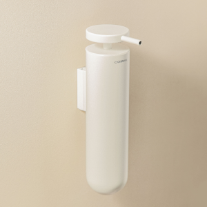 GEYSER WANDSPENDER IN SATINIERTEM WEISS